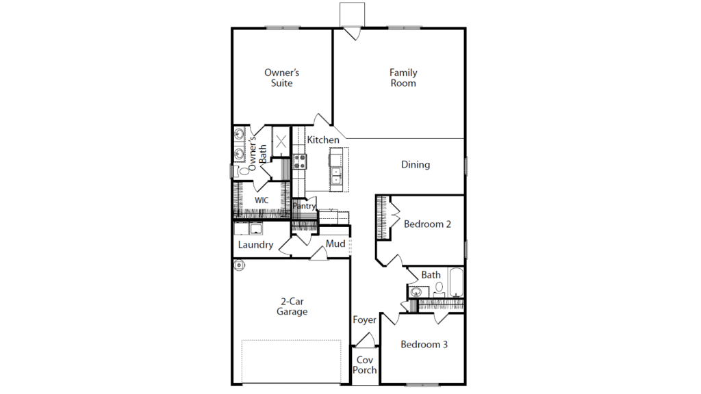 Sunset Floor Plan - Ben Stout Construction