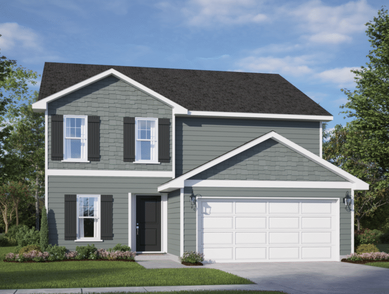 Cardinal floor plan exterior design illustration by Ben Stout Construction