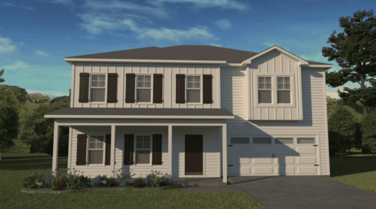 Lincoln B exterior illustration by Ben Stout Construction