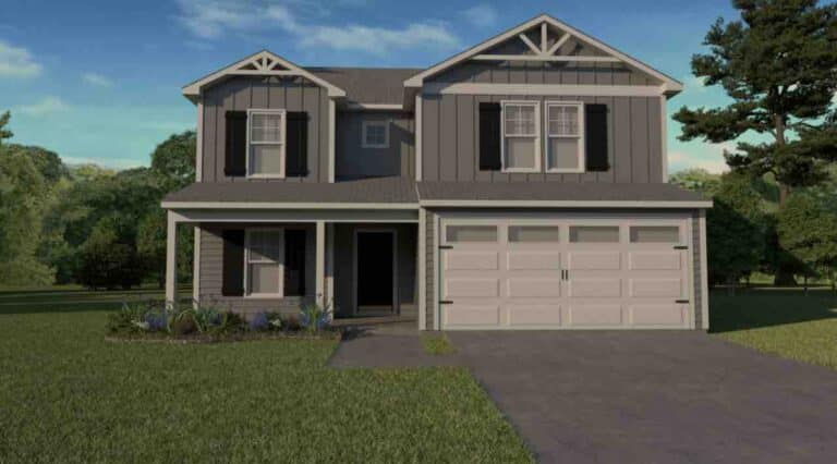 Reagan exterior illustration by Ben Stout Construction